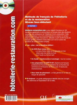 Паперова книга «Hotellerie-Restauration.Com. 2eme Edition: Livre De L'Eleve (+DVD)» - фото №2 - мініатюра