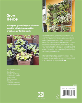 Паперова книга «Grow Herbs», автор Стефані Магон - фото №2 - мініатюра