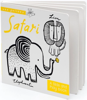 Бумажная книга «Safari. A Slide and Play Book » - фото №1 - миниатюра