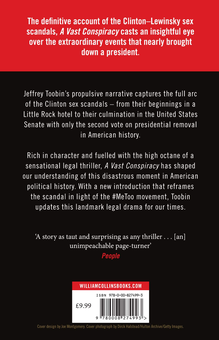 Paper book «A Vast Conspiracy: The Real Story of the Sex Scandal That Nearly Brought Down a President», author Jeffrey Toobin - фото №2 - миниатюра