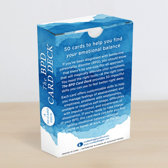 Бумажная книга «The BPD Card Deck. 52 Ways to Balance Emotions and Live Well with Borderline Personality Disorder», автор Дэниел Фокс - фото №3 - миниатюра