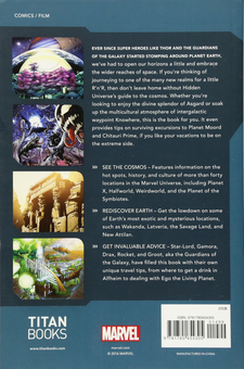 Бумажная книга «Hidden Universe Travel Guide - The Complete Marvel Cosmos: With Notes by the Guardians of the Galaxy», автор Марк Сумерак - фото №3 - миниатюра