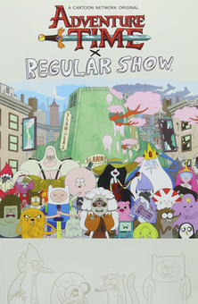 Бумажная книга «Adventure Time: Regular Show », авторов Пендлтон Уорд, Конор Маккрири - фото №1 - миниатюра