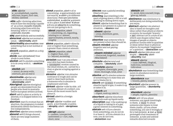 Паперова книга «Collins Gem School Dictionary & Thesaurus» - фото №5 - мініатюра
