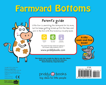 Паперова книга «Barnyard Bottoms», автор Роджер Прідді - фото №2 - мініатюра