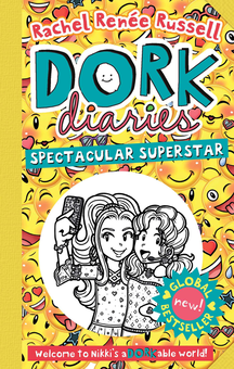 Паперова книга «Dork Diaries: Spectacular Superstar», автор Рейчел Рене Рассел - фото №1 - мініатюра
