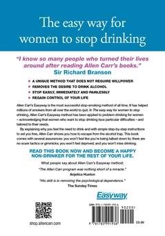Паперова книга «Easy Way for Women to Stop Drinking», автор Аллен Карр - фото №2 - мініатюра