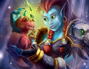 Бумажная книга «The Art of Hearthstone: Year of the Kraken», автор Роберт Брукс - фото №3 - миниатюра