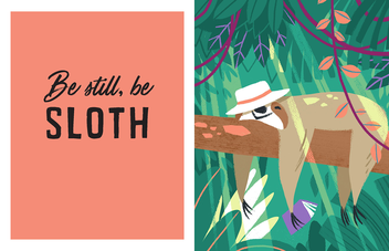 Бумажная книга «Be More Sloth: Get the hang of living life in the slow lane», автор Элисон Дэвис - фото №6 - миниатюра