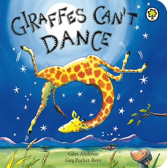 Бумажная книга «Giraffes Can't Dance Board Book», автор Жиль Андрэ - фото №3 - миниатюра