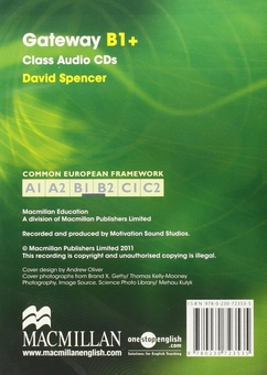 Бумажная книга «Gateway B1+ Class Audio CDs», автор Дэвид Спенсер - фото №2 - миниатюра