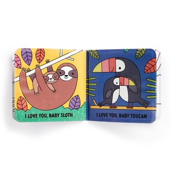 Бумажная книга «I Love You, Baby Color Magic Bath Book» - фото №3 - миниатюра