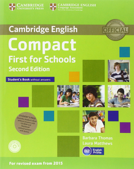 Бумажная книга «Compact First for Schools Student's Pack», автор Барбара Томас - фото №1 - миниатюра