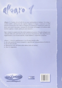 Бумажная книга «Allegro: Esercizi Supplementari E Test DI Autocontrollo», автор Анна Манделли - фото №2 - миниатюра