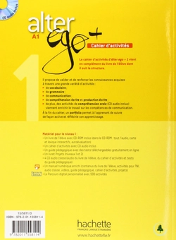 Бумажная книга «Alter Ego+: Niveau 1: Cahier d'activités + (CD Audio)», авторов Энни Бертет, Emmanuelle Daill, Кэтрин Хьюго, Véronique M Kizirian, Моник Ваэндендрис - фото №3 - миниатюра