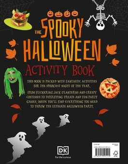 Паперова книга «The Spooky Halloween Activity Book. 40 Things to Make and Do for a Hair-Raising Halloween! », автор Джейн Булл - фото №2 - мініатюра