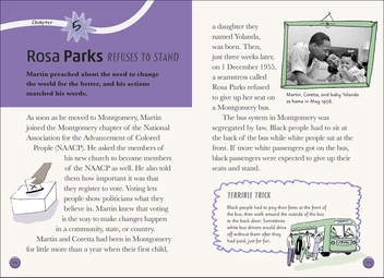 Бумажная книга «Martin Luther King Jr», автор Лори Калховен - фото №7 - миниатюра