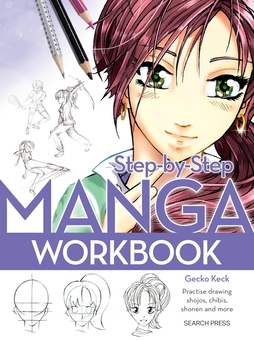 Паперова книга «Step-by-Step Manga Workbook», автор Гекко Кек - фото №1 - мініатюра