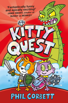 Паперова книга «Kitty Quest», автор Філ Корбетт - фото №1 - мініатюра