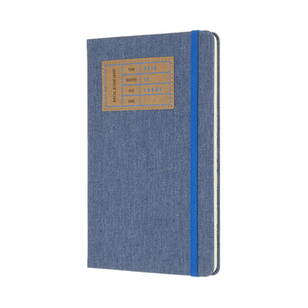  «Еженедельник Moleskine Denim на 2019 год синий (DDN12WN3Y19)», бренда Moleskine - фото №6 - миниатюра