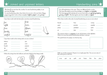 Бумажная книга «Handwriting Made Easy Ages 7-11 Key Stage 2 Confident Writing», автор Кэрол Вордерман - фото №4 - миниатюра