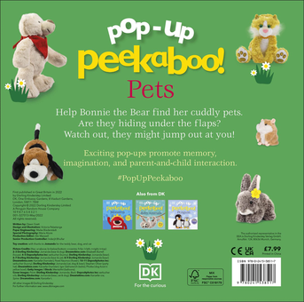 Бумажная книга «Pop-Up Peekaboo! Pets» - фото №2 - миниатюра