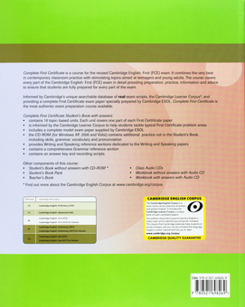 Паперова книга «Complete First Certificate Student's Book with answers (+CD)», автор Гай Брук-Харт - фото №2 - мініатюра