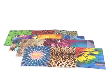 Паперова книга «Origami Paper. 300 sheets. Nature Photo Patterns. 10 cm» - фото №5 - мініатюра