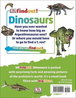 Бумажная книга «Dkfindout! Dinosaurs» - фото №2 - миниатюра
