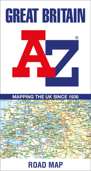 Бумажная книга «Great Britain A-Z-Road Map» - фото №1 - миниатюра