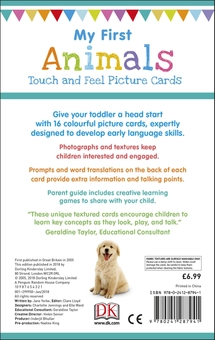Бумажная книга «Animals. My First Touch and Feel Picture Cards» - фото №2 - миниатюра