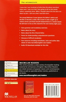 Паперова книга «Pre-intermediate Level: Robinson Crusoe (+ CD-ROM)», автор Данiель Дефо - фото №3 - мініатюра