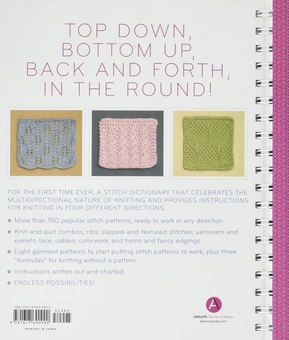 Бумажная книга «Up, Down, All-Around Stitch Dictionary», автор Венди Бернард - фото №2 - миниатюра