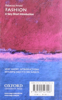 Паперова книга «Fashion: A Very Short Introduction», автор Ребекка Арнольд - фото №2 - мініатюра