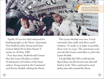 Паперова книга «Moon Landings» - фото №6 - мініатюра