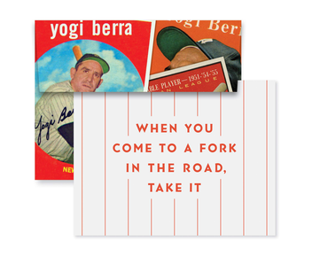 Паперова книга «Yogi Berra Notecards» - фото №6 - мініатюра