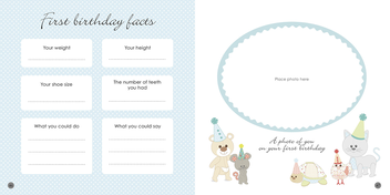 Паперова книга «Baby Record Book. For Precious Memories of Your Baby's First Year » - фото №5 - мініатюра