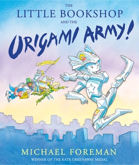 Бумажная книга «The Little Bookshop and the Origami Army», автор Майкл Форман - фото №1 - миниатюра