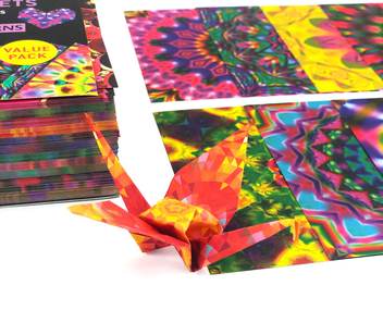 Бумажная книга «Origami Paper. 500 sheets. Kaleidoscope Patterns. 10 cm» - фото №3 - миниатюра
