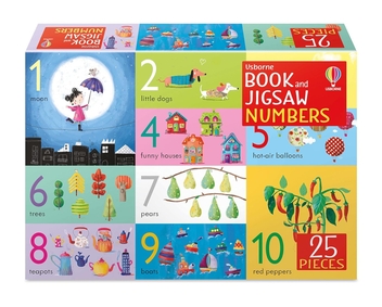 Паперова книга «Book and Jigsaw Numbers», автор Фелісіті Брукс - фото №1 - мініатюра