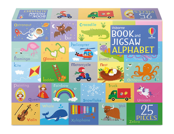 Паперова книга «Book and Jigsaw Alphabet», автор Кейт Нолан - фото №1 - мініатюра