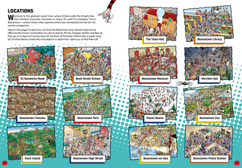 Паперова книга «BEANO Where's Gnasher? A Barking Mad Search and Find Book» - фото №5 - мініатюра