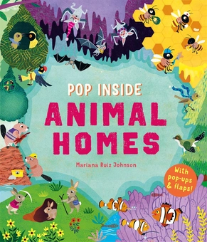 Бумажная книга «Pop Inside. Animal Homes», автор Рут Саймонс - фото №1 - миниатюра