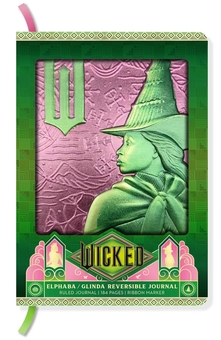 Бумажная книга «Wicked: Elphaba / Glinda Reversible Sculpted Journal», автор Insight Editions - фото №1 - миниатюра