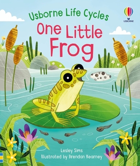 Паперова книга «One Little Frog», автор Леслі Сімс - фото №1 - мініатюра