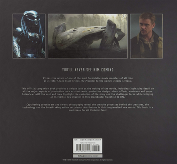 Бумажная книга «The Predator. The Art and Making of the Film», автор Джеймс Нолан - фото №2 - миниатюра