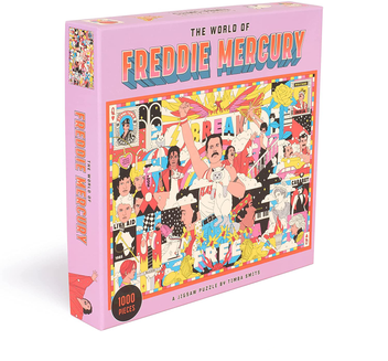 Бумажная книга «The World of Freddie Mercury. A Jigsaw Puzzle. 1000 pieces», автор Дженнер Смит - фото №10 - миниатюра