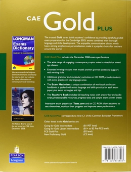 Бумажная книга «CAE Gold Plus. Coursebook (+ CD ROM Pack)», авторов Ник Кенни, Джеки Ньюбрук - фото №3 - миниатюра