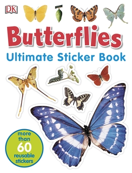 Бумажная книга «Butterflies Ultimate Sticker Book » - фото №1 - миниатюра
