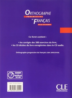 Бумажная книга «Orthographe Progressive Du Francais: Corriges», автор Изабель Чоле - фото №2 - миниатюра